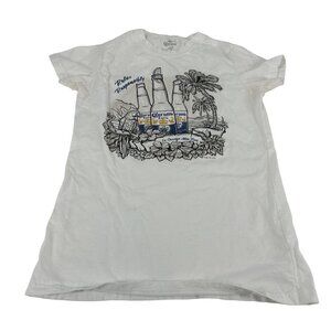 Women’s Corona Beer White T-Shirt 2010 Size Medium